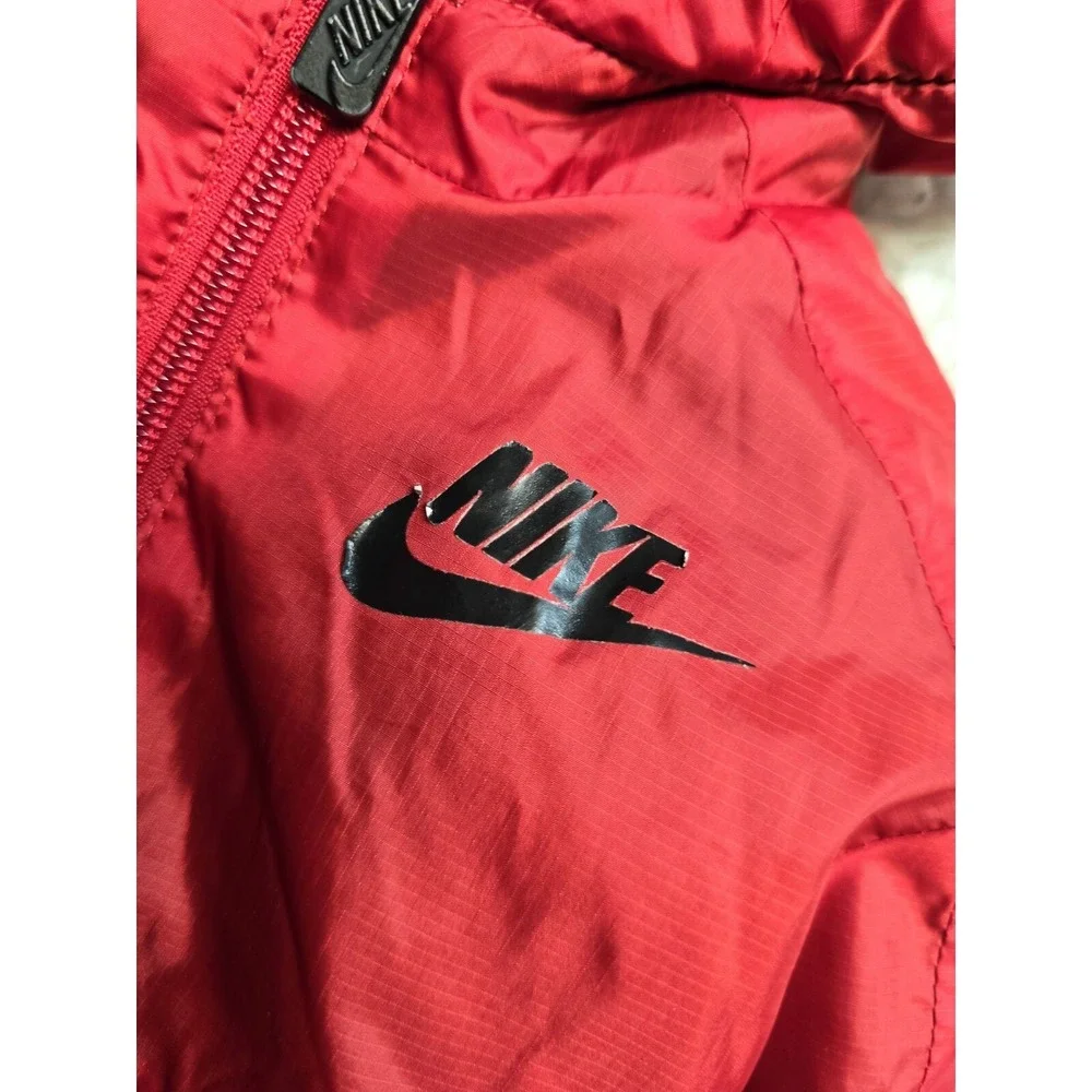 Nike Red Baby Boys Jacket 18 Months Fleece Insulated